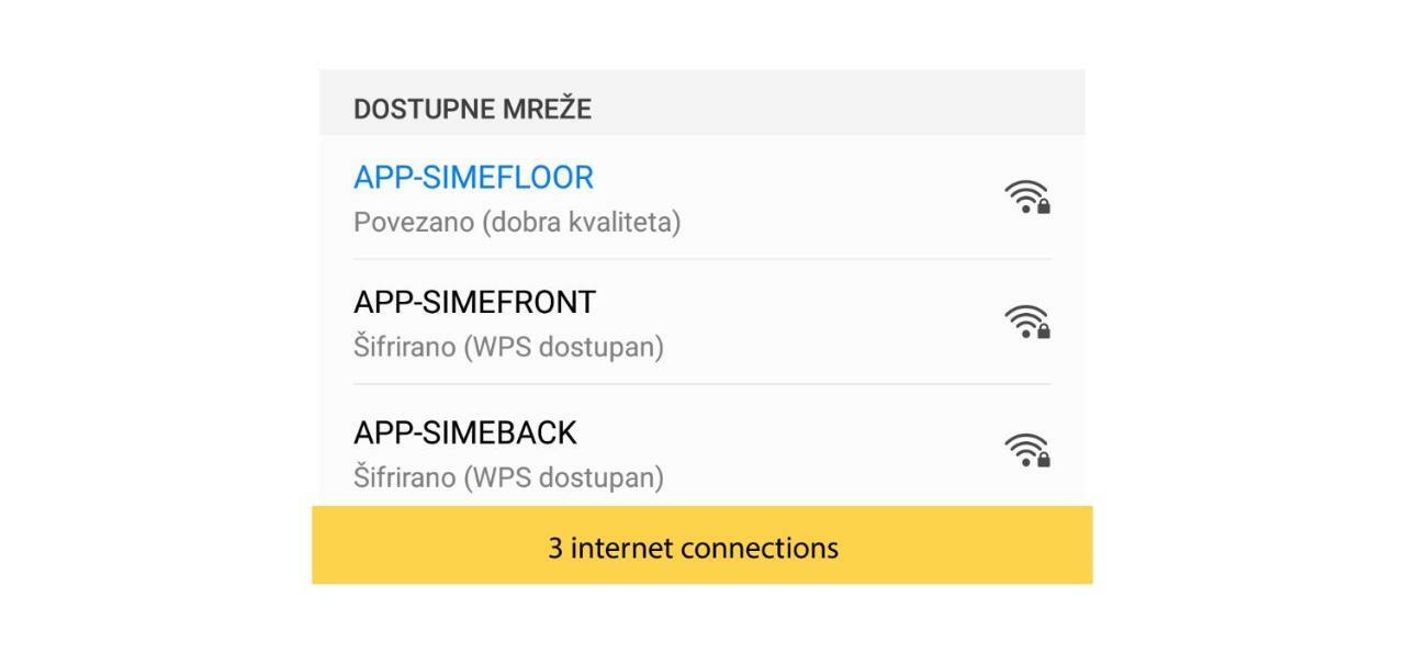 Apartments Sime Bibinje Eksteriør billede